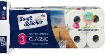 dm Toilettenpapier classic Angebot