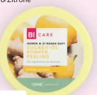 Bipa Zucker-öl körper peeling ingwer & zitrone Angebot