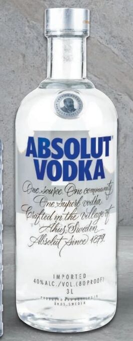 Metro Vodka Angebot