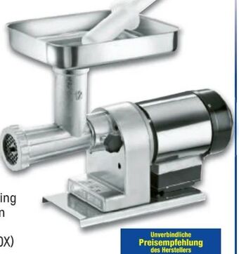 Metro Fleischwolf 12el ce Angebot