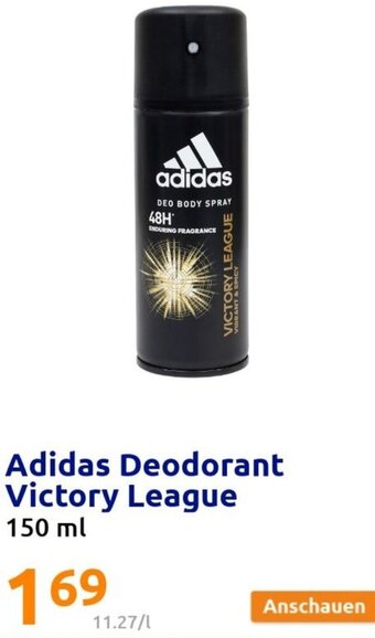 Action Adidas Deodorant Victory League 150 ml Angebot
