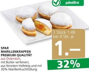Spar Spar Marillenkrapfen Premium Qualität Angebot