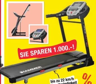 Maximarkt Laufband race runner 2200i Angebot