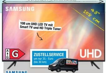 Maximarkt Led tv ue43au7090 Angebot
