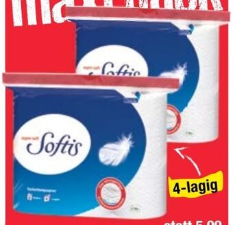 Maximarkt Softis toilettenpapier Angebot