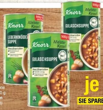 Maximarkt Meister kessel suppe Angebot