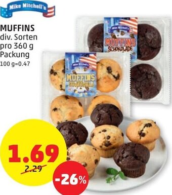 PENNY Muffins 360 g Angebot