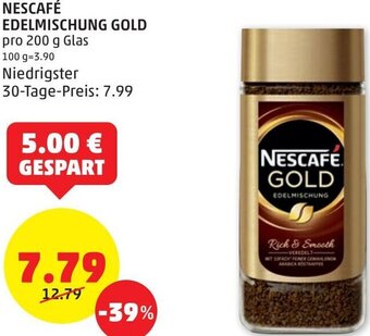 PENNY Nescafé Edelmischung Gold 200g Angebot
