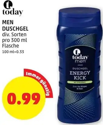 PENNY today Men Duschgel 300 ml Angebot