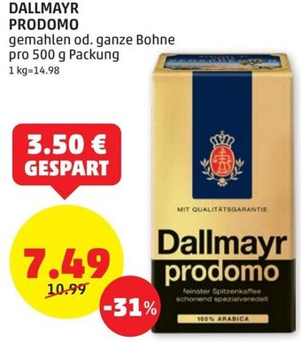 PENNY Dallmayr Prodomo 500g Angebot