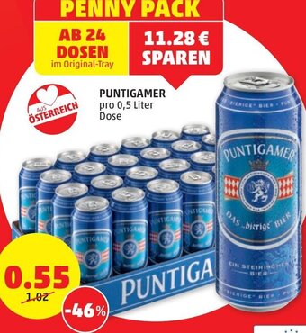 PENNY Puntigamer 0,5 Liter Angebot