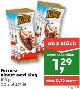 ADEG Ferrero Kinder Maxi King 105g Angebot