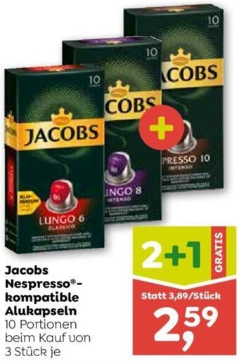 ADEG Jacobs Nespresso Kompatible Alukapseln Angebot