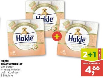 ADEG Hakle Toilettenpapier Angebot