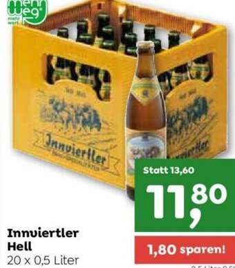 ADEG Innviertler Hell 20 x 0,5 Liter Angebot