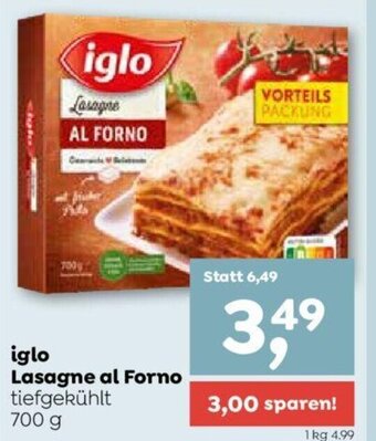 ADEG iglo Lasagne al Forno 700g Angebot