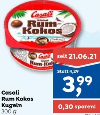 ADEG Casali Rum Kokos Kugeln 300 g Angebot