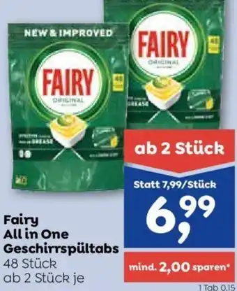 ADEG Fairy All in One Geschirrspültabs 48 Stk. Angebot
