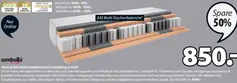 JYSK Sembella Taschenfederkernmatratze Sembella S600 90x190/200 cm Angebot