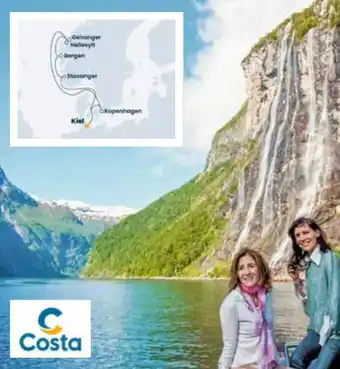 Billa Reisen Nordland costa firenze Angebot