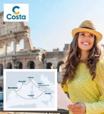 Billa Reisen Mittelmeer costa toscana Angebot