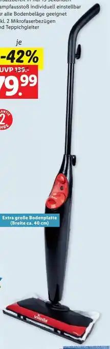 Lidl Dampfmopp steam Angebot