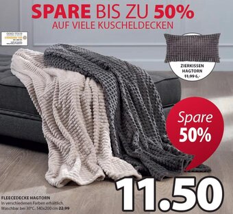 JYSK Fleecedecke Hagtorn 140x200 cm Angebot