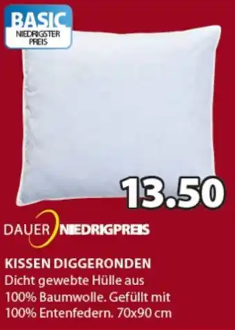 JYSK Kissen Diggeronden 70x90cm Angebot