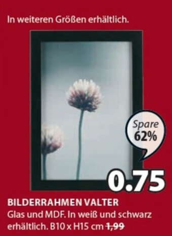 JYSK Bilderrahmen Valter B10xH15 cm Angebot