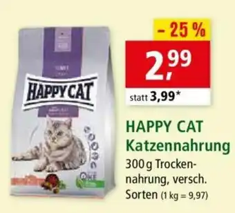 Fressnapf Happy Cat Katzennahrung 300g Angebot