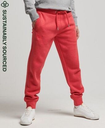 Superdry Organic cotton vintage logo embroidered joggers Angebot