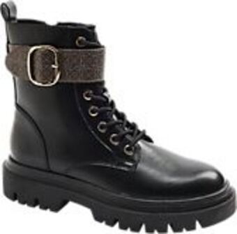 Deichmann Schnürboots in schwarz Angebot