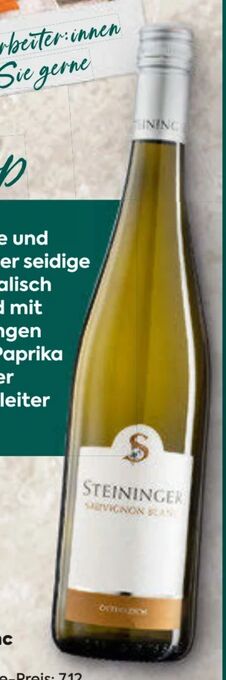 Billa Sauvignon blanc Angebot