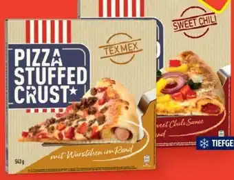 Hofer Pizza stuffed crust Angebot