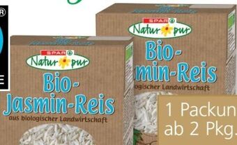 SPAR Gourmet Bio jasminreis Angebot