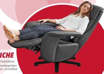 Polstermöbel Fischer Relaxsessel leder Angebot
