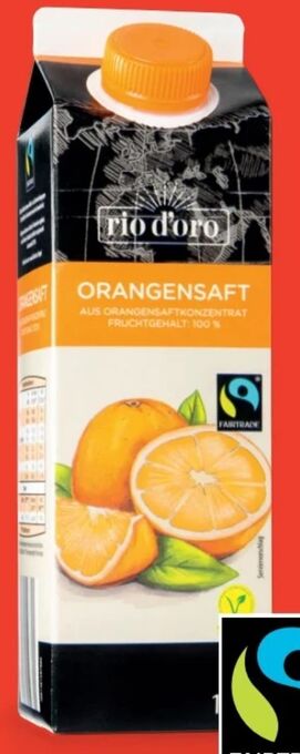 Hofer Fairtrade saft Angebot