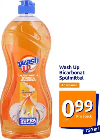 Action Wash Up Bicarbonat Spülmittel 750 ml Angebot