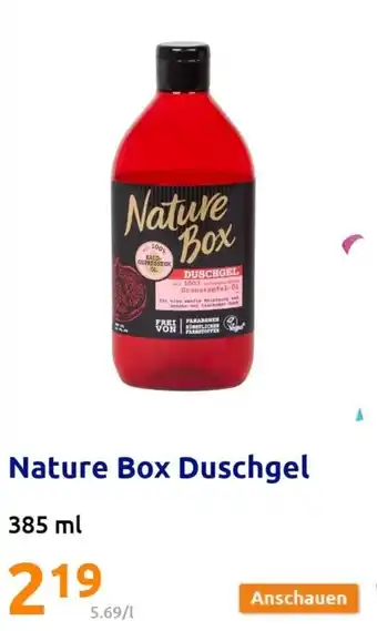 Action Nature Box Duschgel 385 ml Angebot