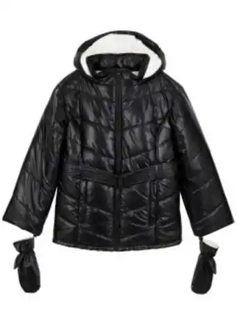 Bonprix Mädchen winter-steppmantel mit fausthandschuhen, Angebot
