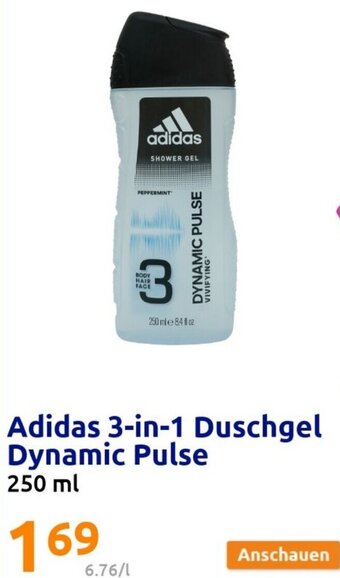 Action Adidas 3-in-1 Duschgel Dynamic Pulse 250 ml Angebot
