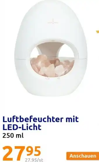 Action Luftbefeuchter mit LED-Licht 250ml Angebot