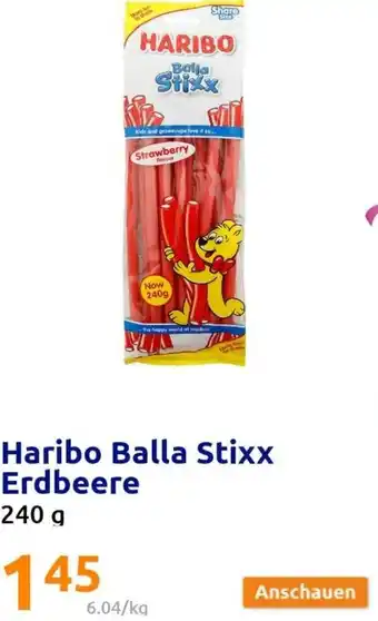 Action Haribo Balla Stixx Erdbeere 240 g Angebot
