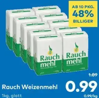 T&G Rauch Weizenmehl 1kg Angebot