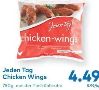 T&G Jeden Tag Chicken Wings 750g Angebot