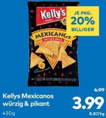 T&G Kelly's Mexicanos Würzig & Pikant 450g Angebot