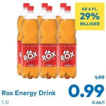 T&G Rox Energy Drink 1.5l Angebot