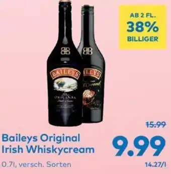 T&G Baileys Original Irish Whiskycream 0.7l Angebot