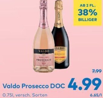 T&G Valdo Prosecco DOC 0.75l Angebot