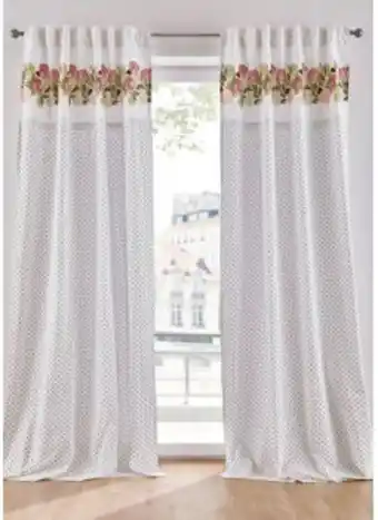 Bonprix Bio baumwoll vorhang mit druck (1er pack) Angebot